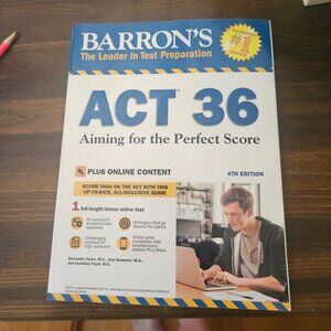 Barron's ACT 36 - Test Prep Book